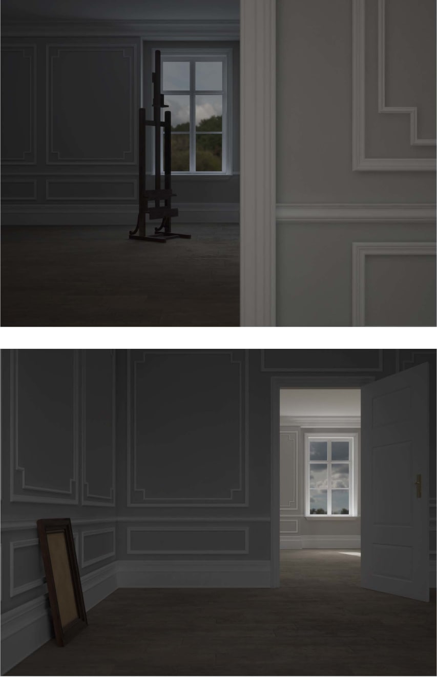 Victor Burgin, Young Oaks, 2020