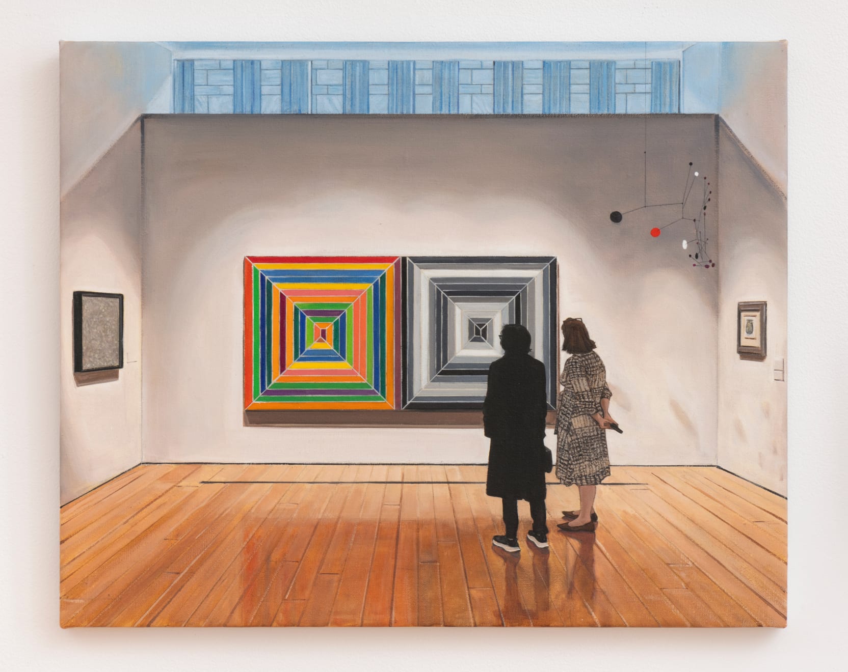 Joe Fig, Christies: (Stella: Cinema de Peps II, Calder: Disques Verticales, Thiebaud: Sardines, Opalka: Chronom IV), 2022-23