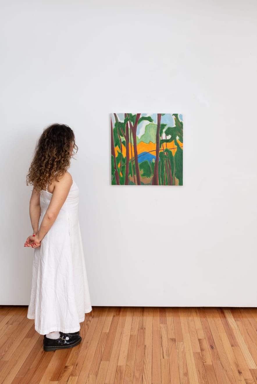 Maureen O'Leary, Sunset and Roof, 2023