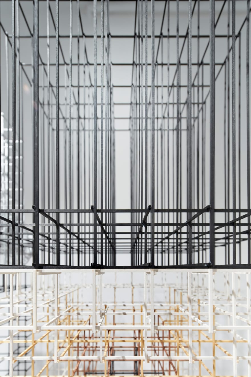 Alois Kronschlaeger, Grid Structure #1: Configuration #3, 2015