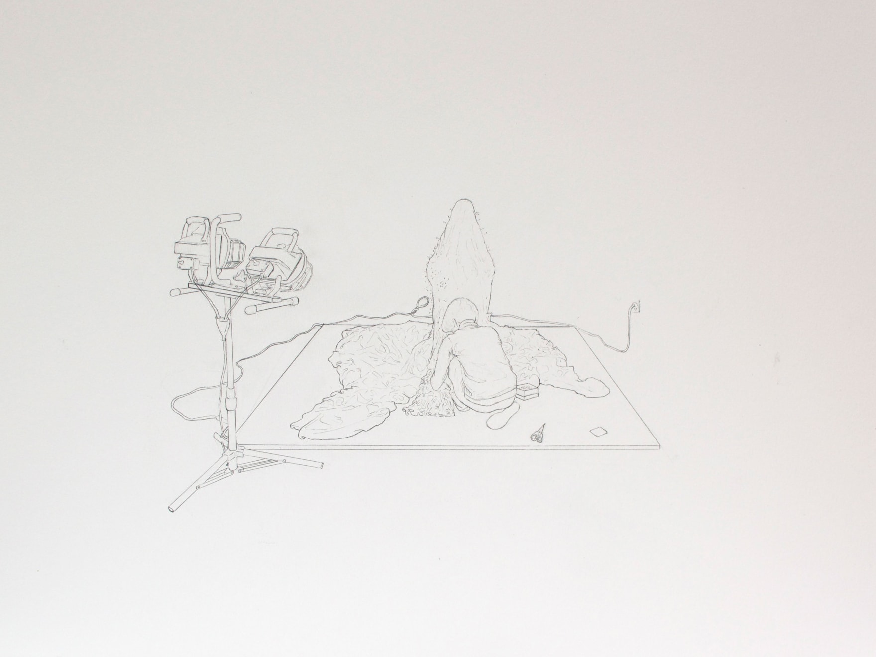 Joe Fig, Working: Petah Coyne, 2015