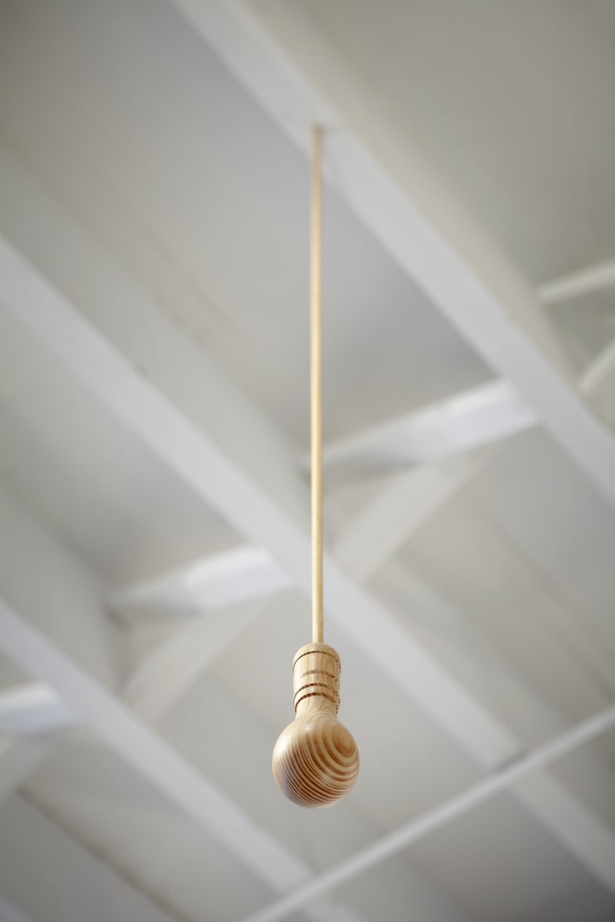 Malia Jensen, Lightbulb (turned), 2009