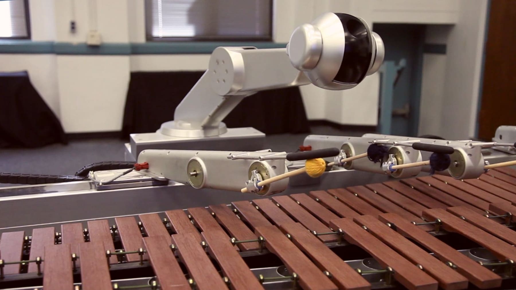 Janet Biggs, Space Between Fragility Curves, 2018