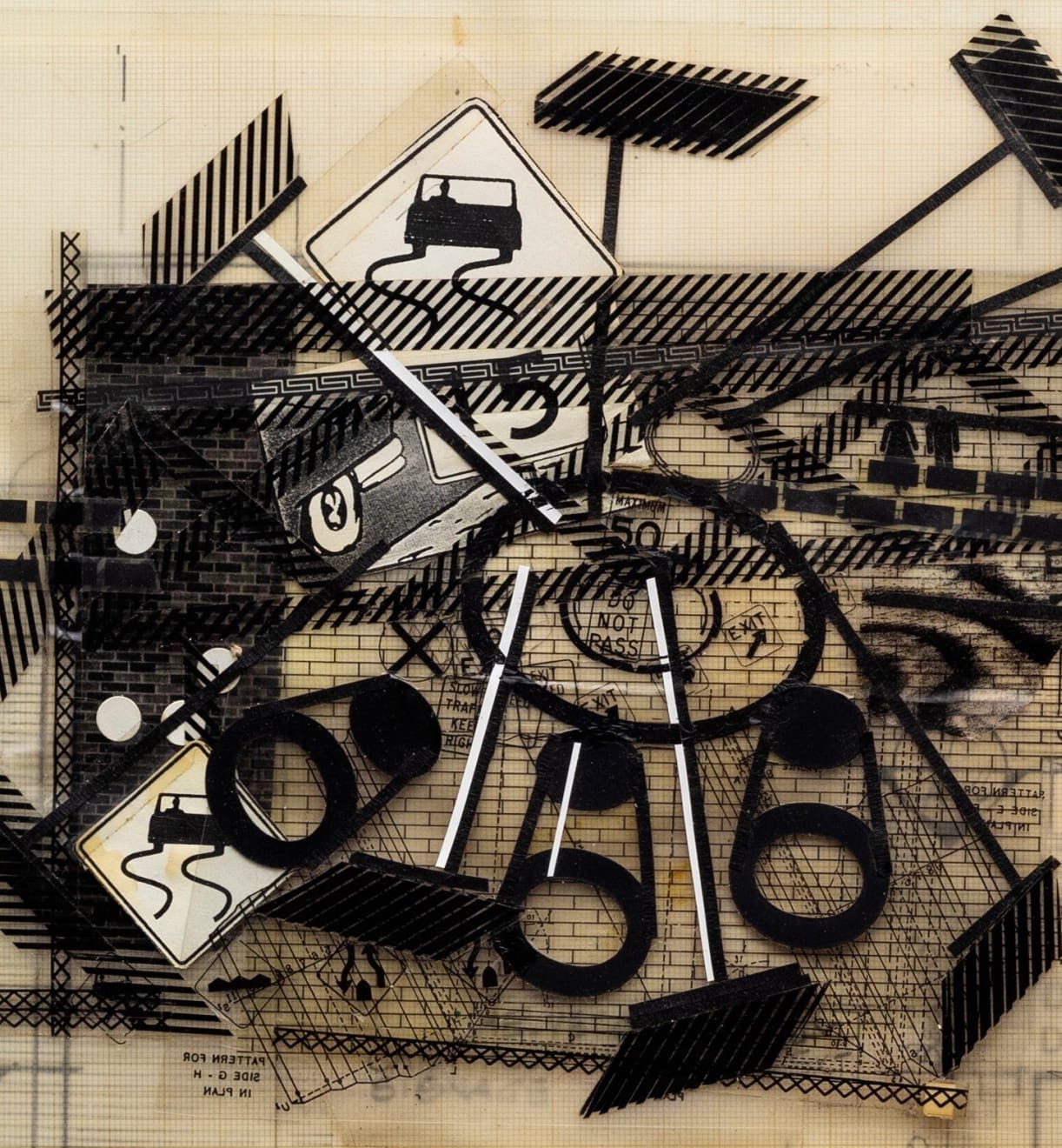 Judy Pfaff, Dept. Of Sanitation Project, 1985