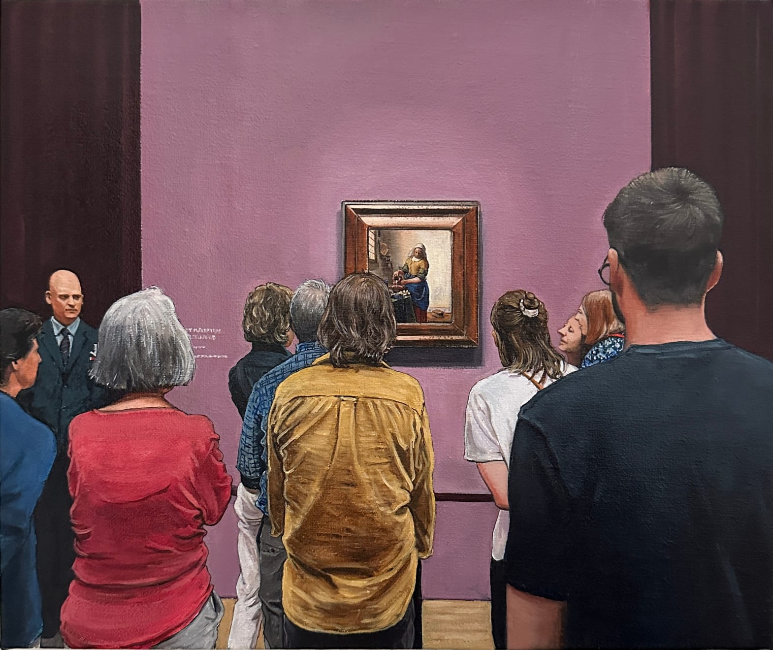 Joe Fig, Vermeer: The Milkmaid/Rijksmuseum, 2023