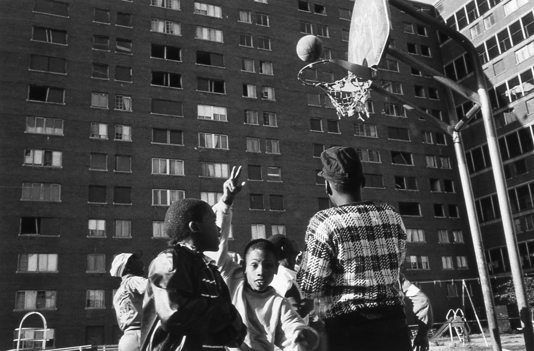 Dread Scott, Untitled (B Ball Youth 1), 1992