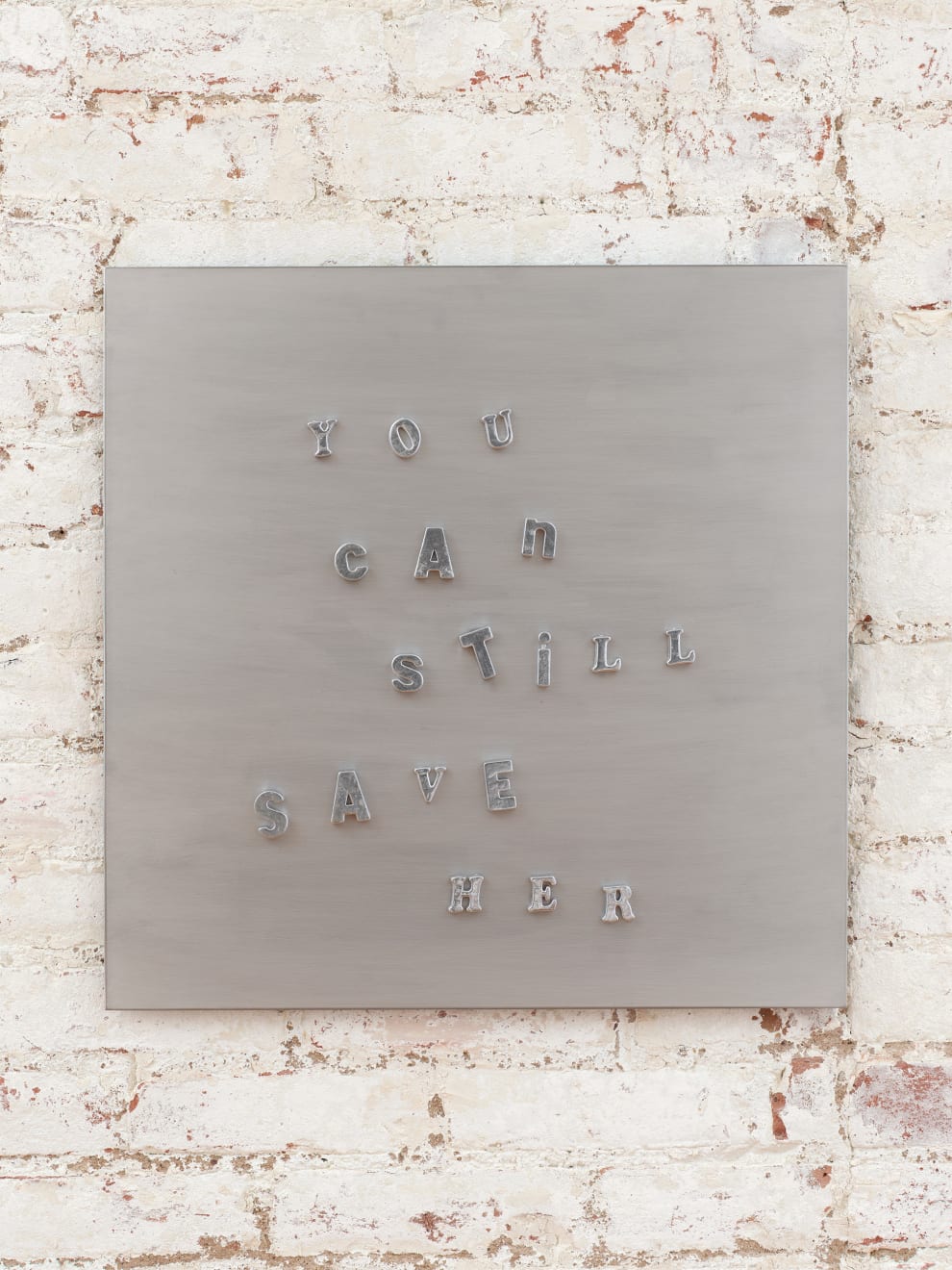 François Bucher, You Can Still Save Her, 2022