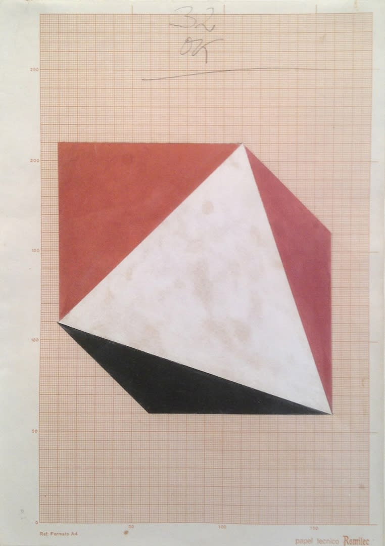 Geraldo de Barros, Estudos, c. 1980