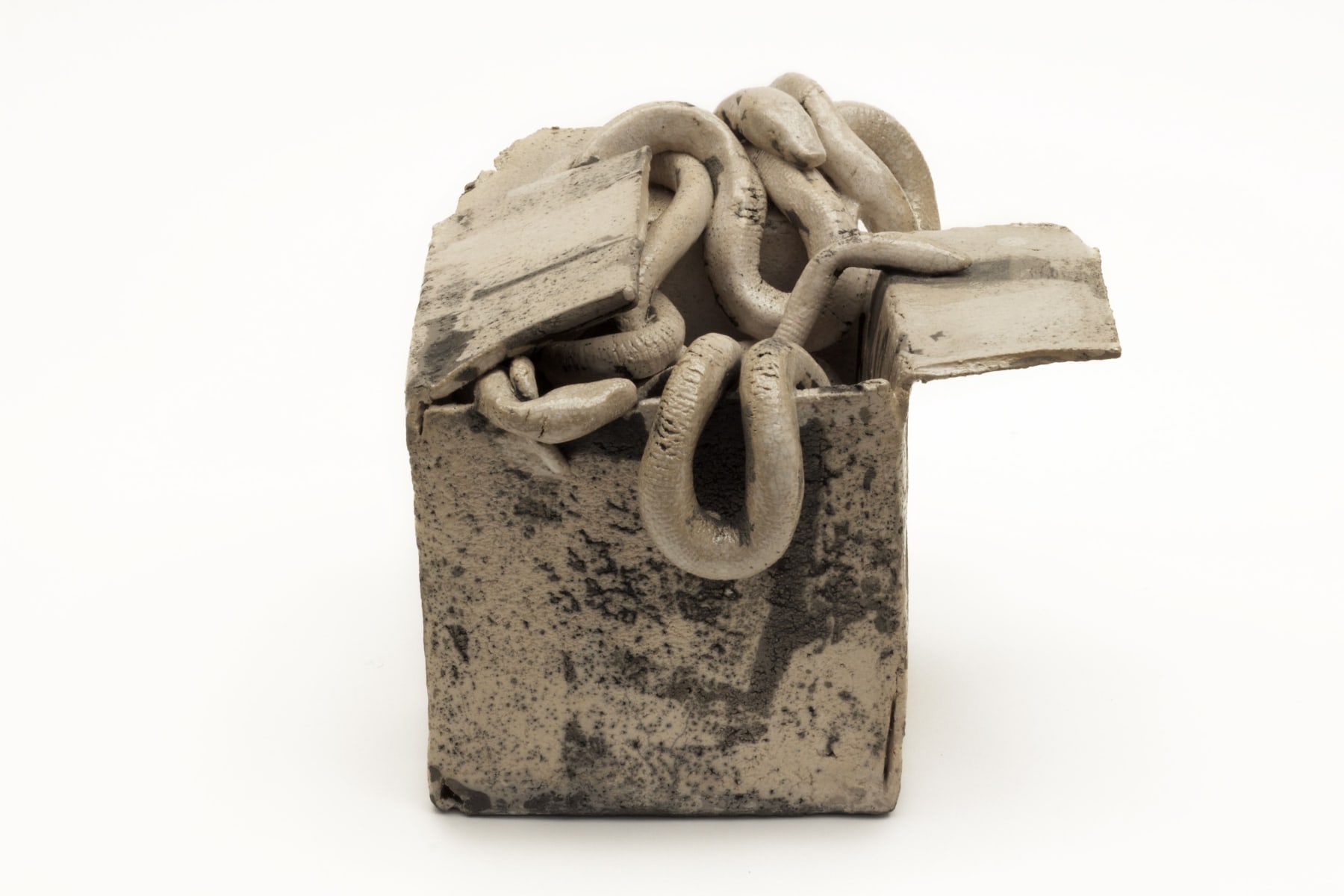 Malia Jensen, Box of Snakes (smoke), 2018