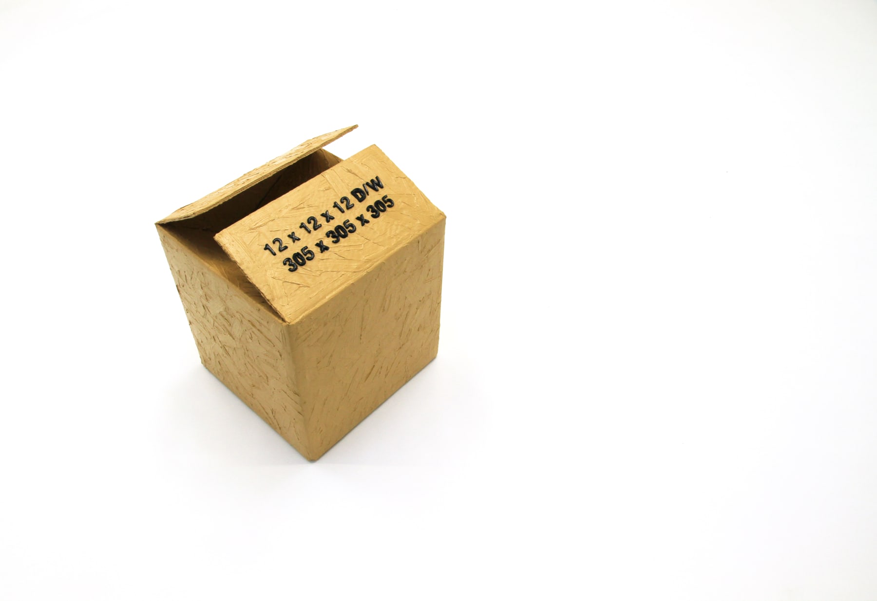 John Wood and Paul Harrison, Box with Dimensions, 2018