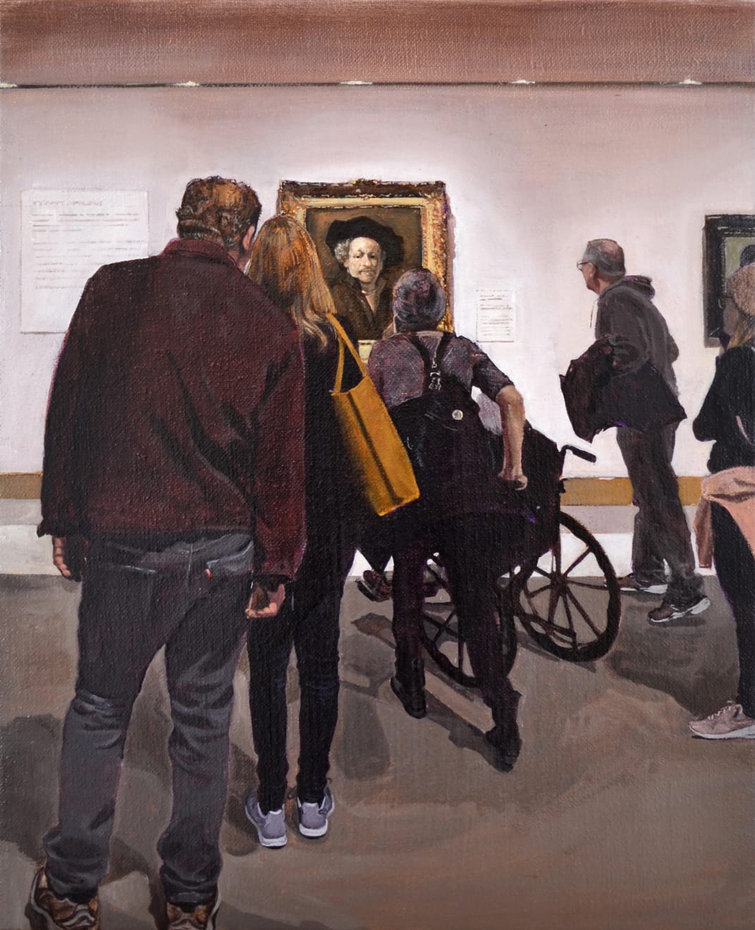 Joe Fig, Rembrandt/Met, 2019