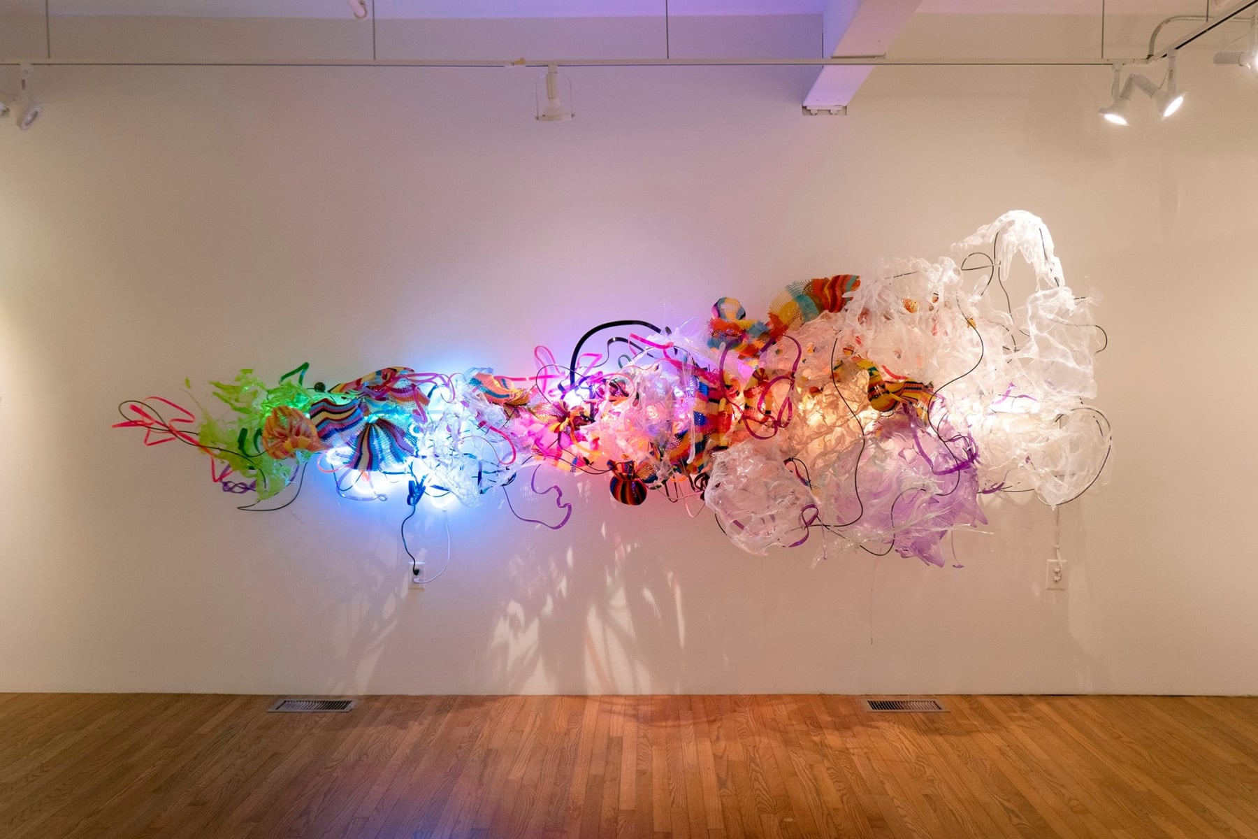 Judy Pfaff, Fish Story, 2021