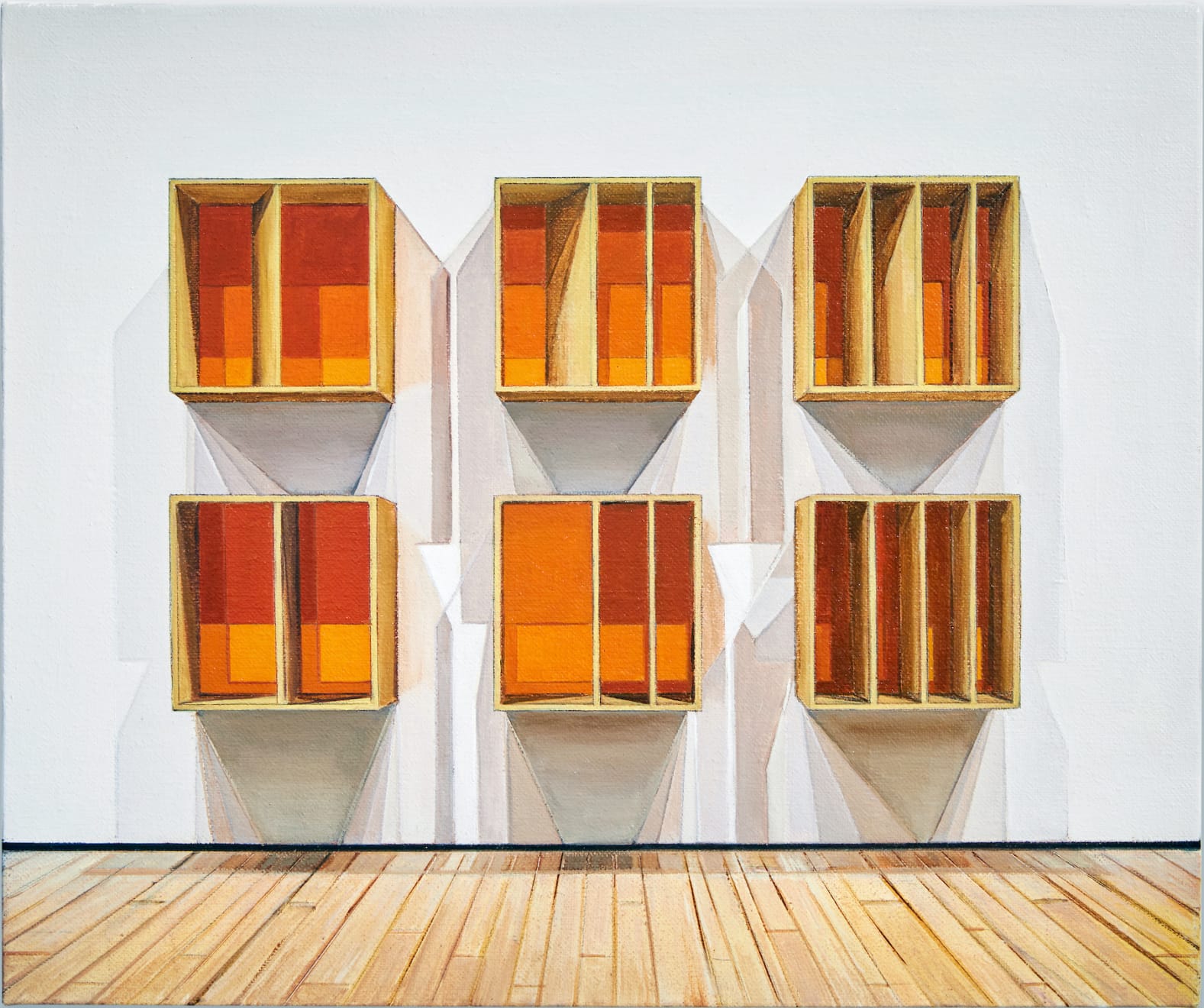 Joe Fig, Donald Judd/MoMA (Pandemic), 2020