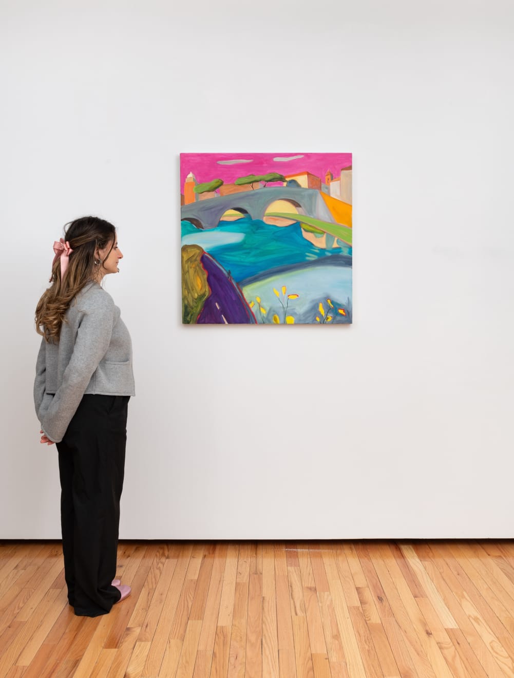 Maureen O'Leary, Road by the Tiber, 2023