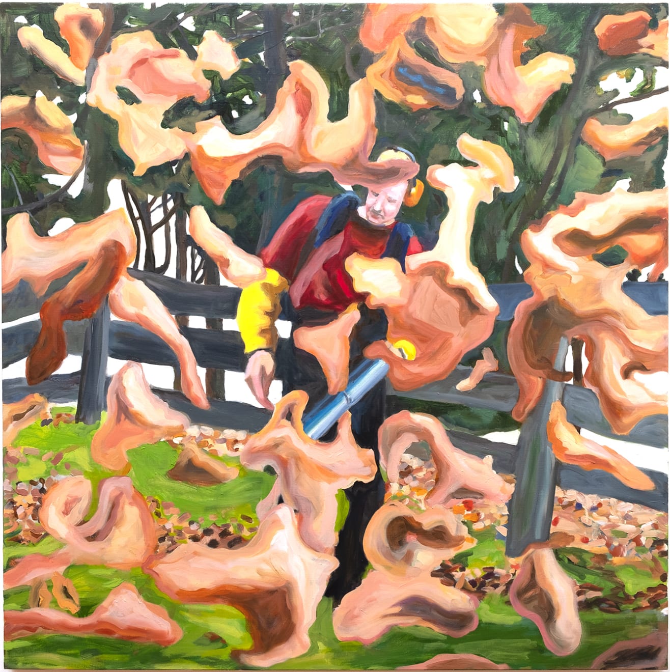 Maureen O'Leary, The Leafblower, 2017-20