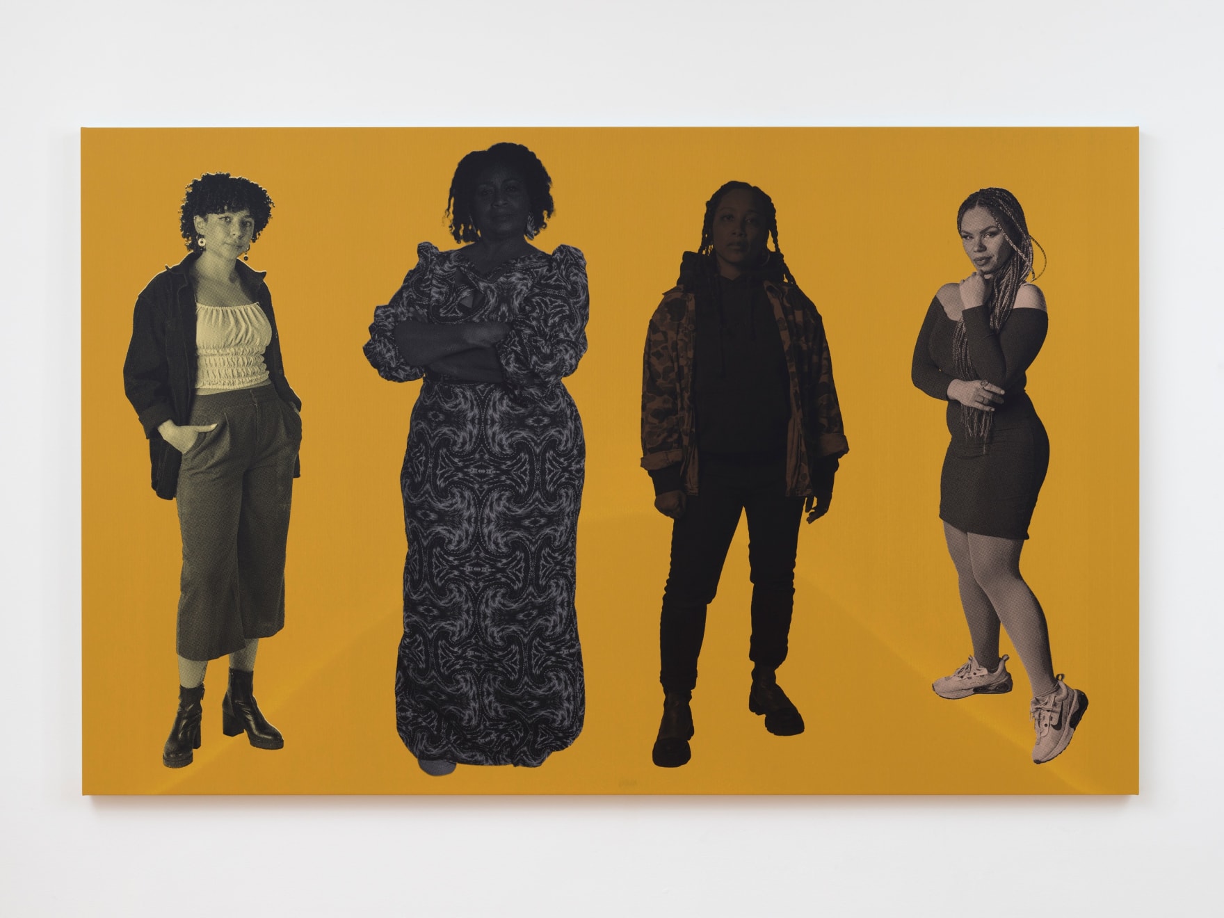 Dread Scott, Four Women (Yellow), 2023