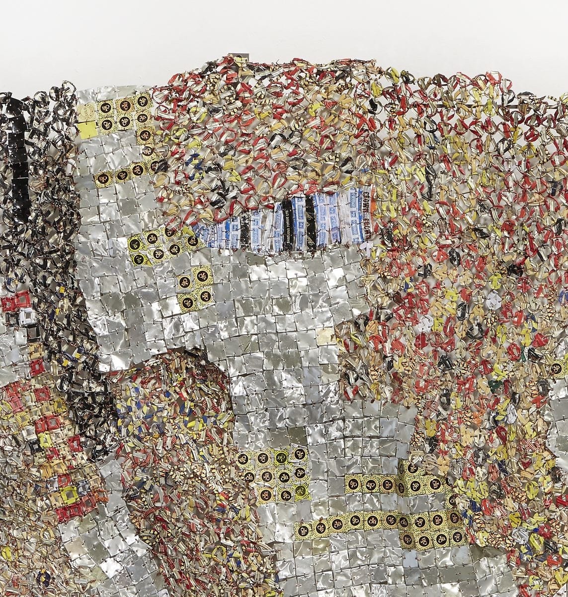 El Anatsui, Contested Territory, 2012