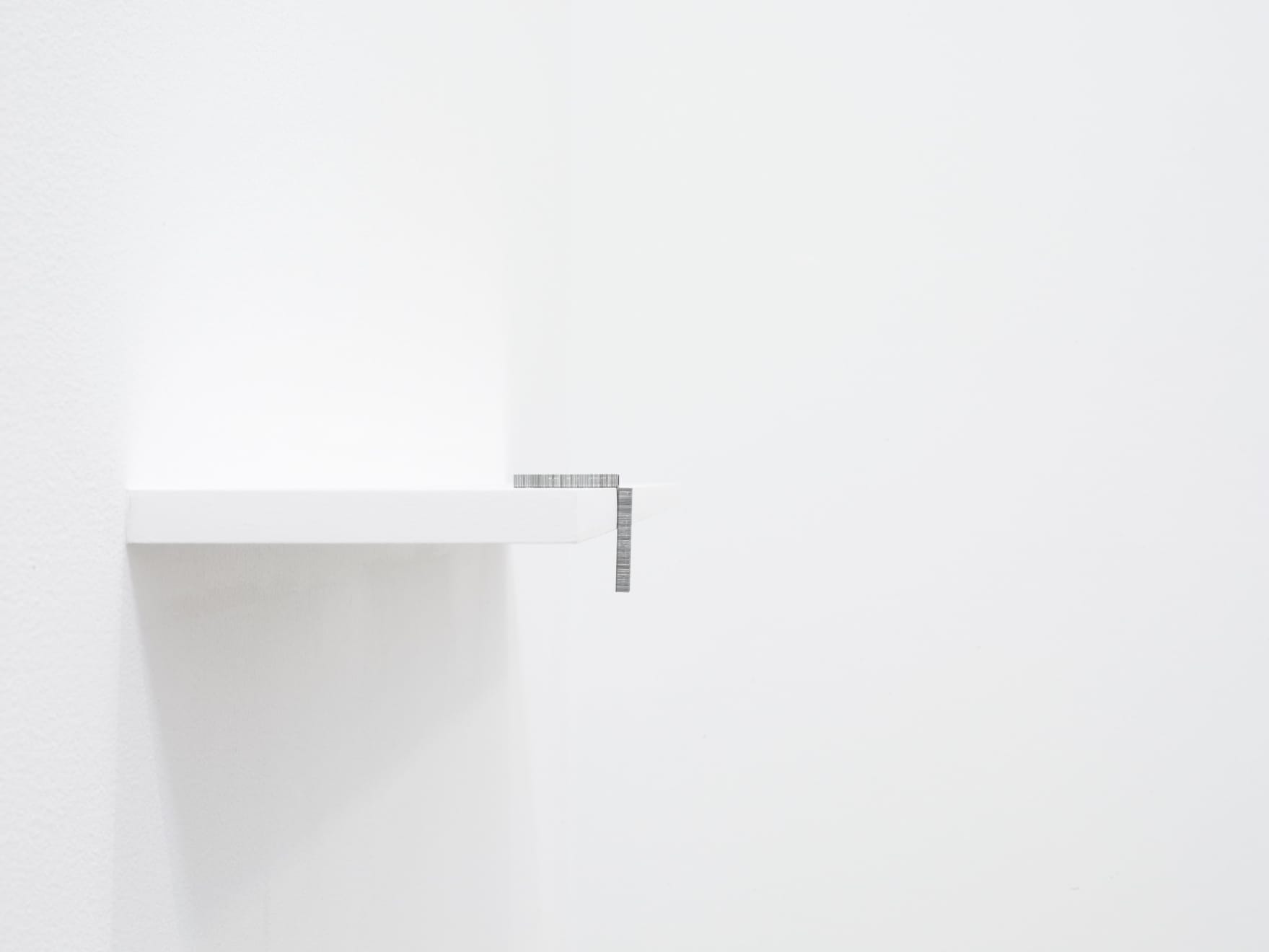 John Wood and Paul Harrison, Staple/Shelf, 2009