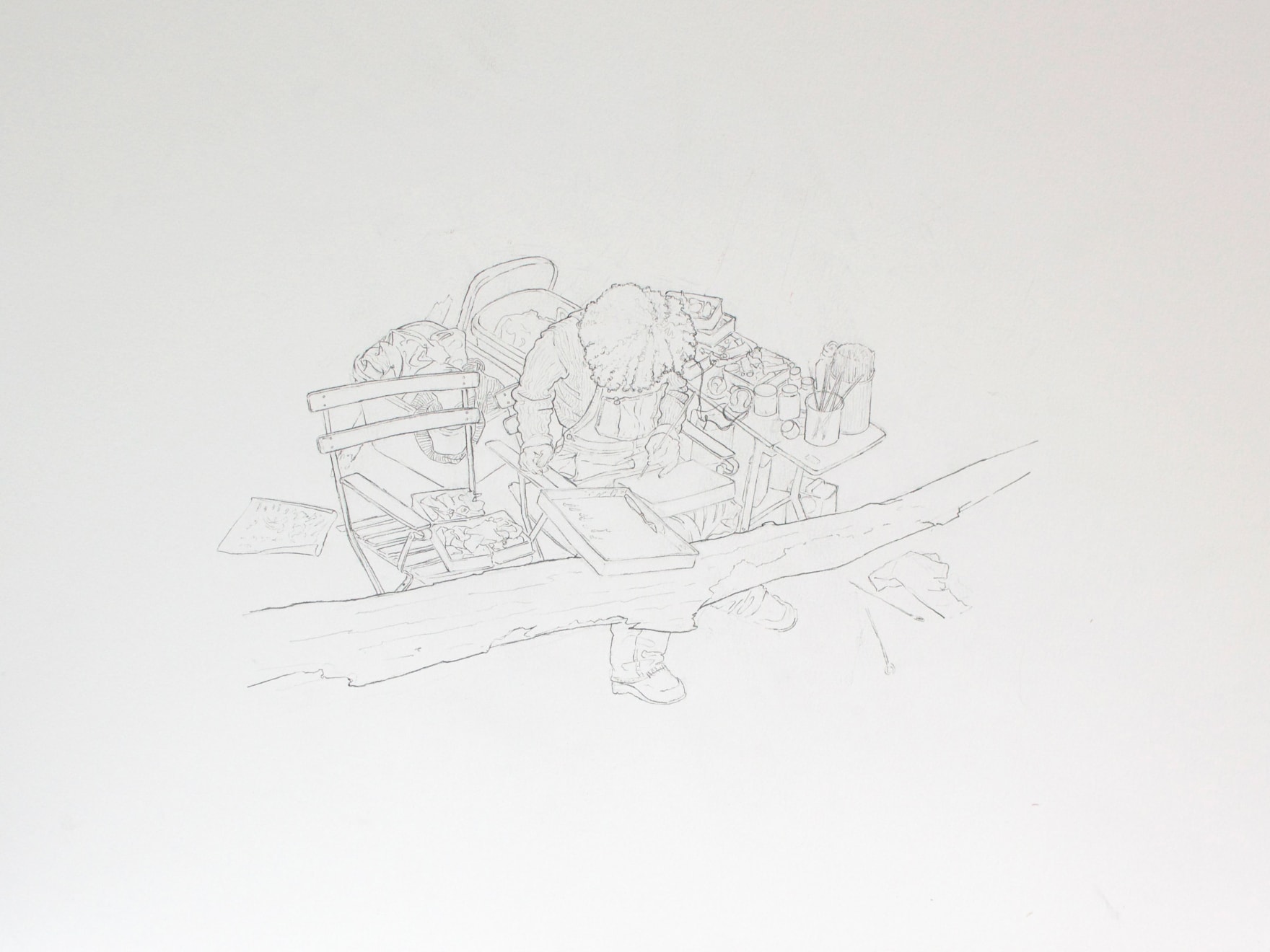 Joe Fig, Working: Ellen Altfest, 2015