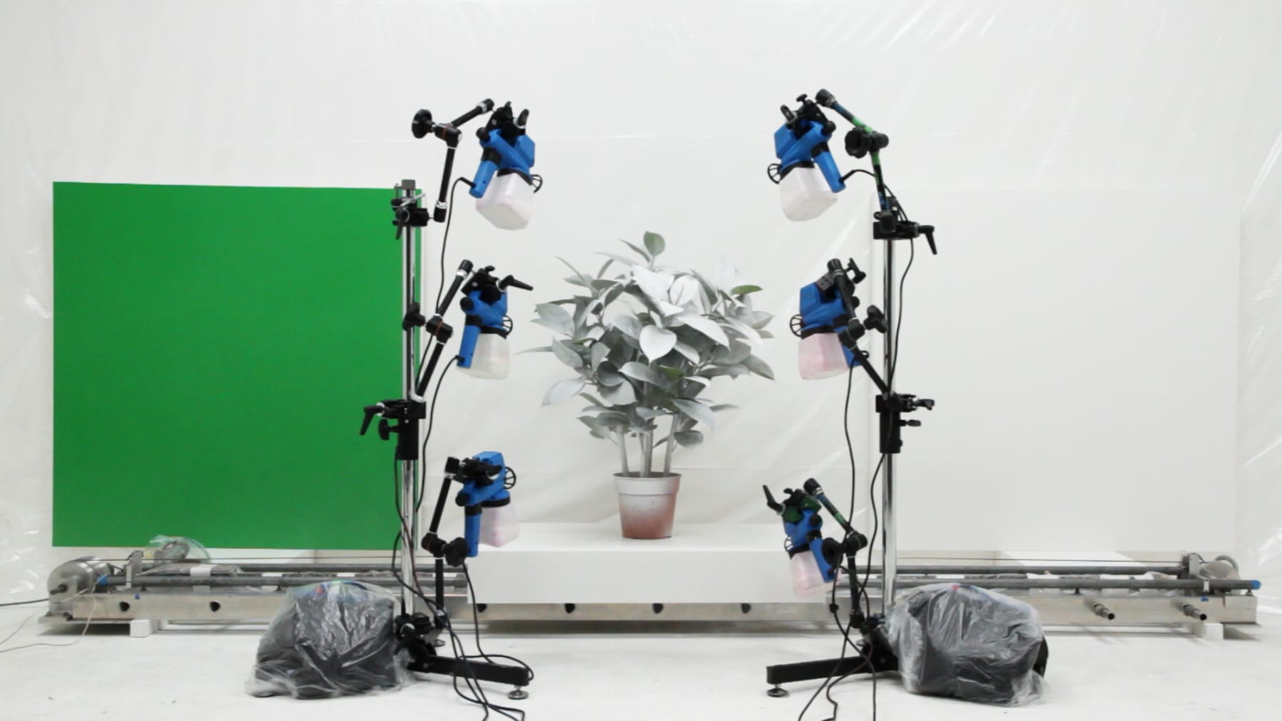 John Wood and Paul Harrison, Semi Automatic Painting Machine, 2014