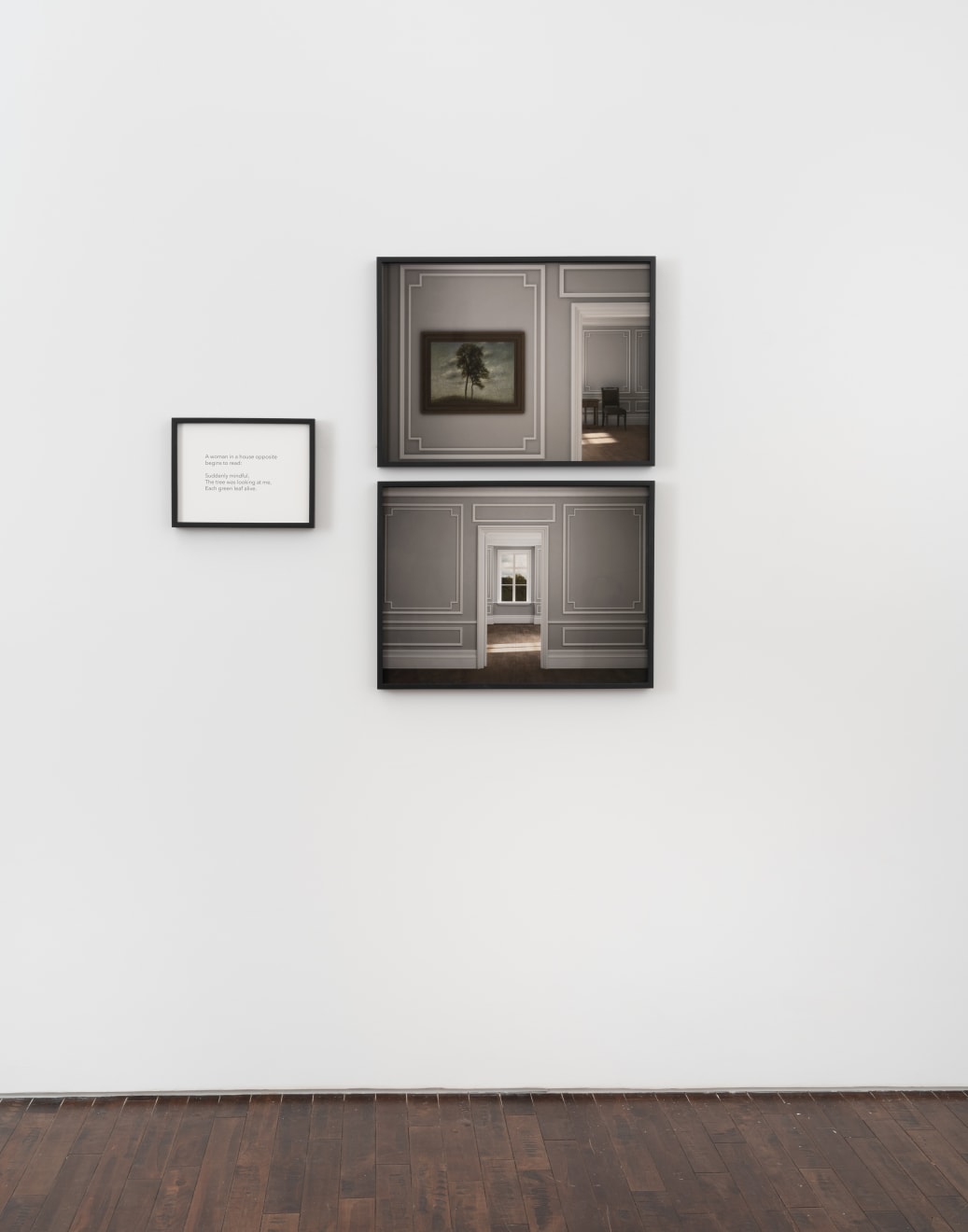 Victor Burgin, Young Oaks, 2020