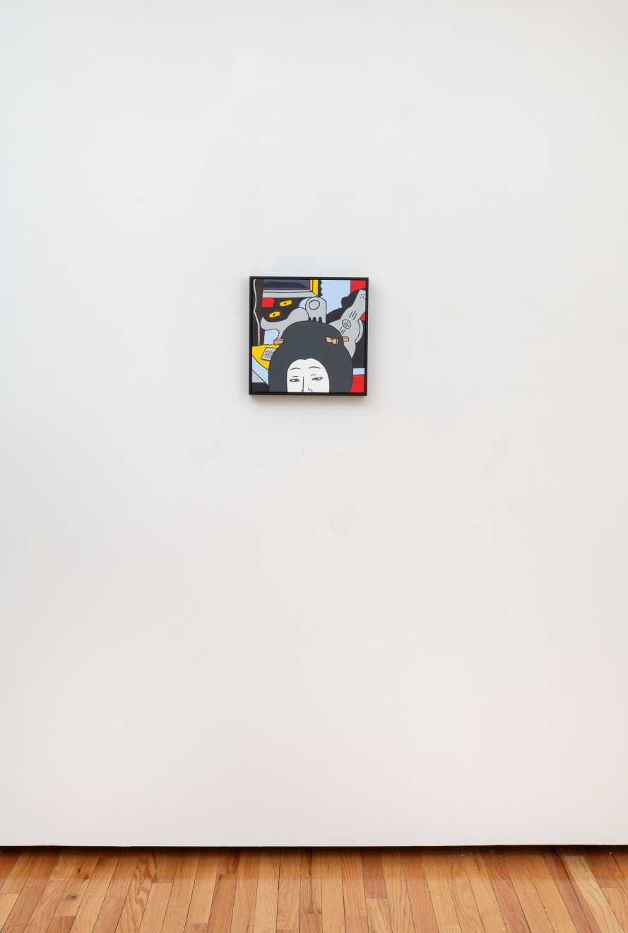 Roger Shimomura, LITTLE WHITE LIES #16, 2020