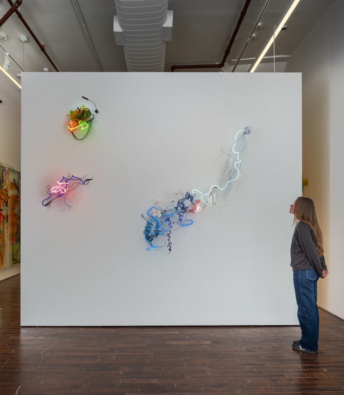 Judy Pfaff, Azul Cielo, 2025