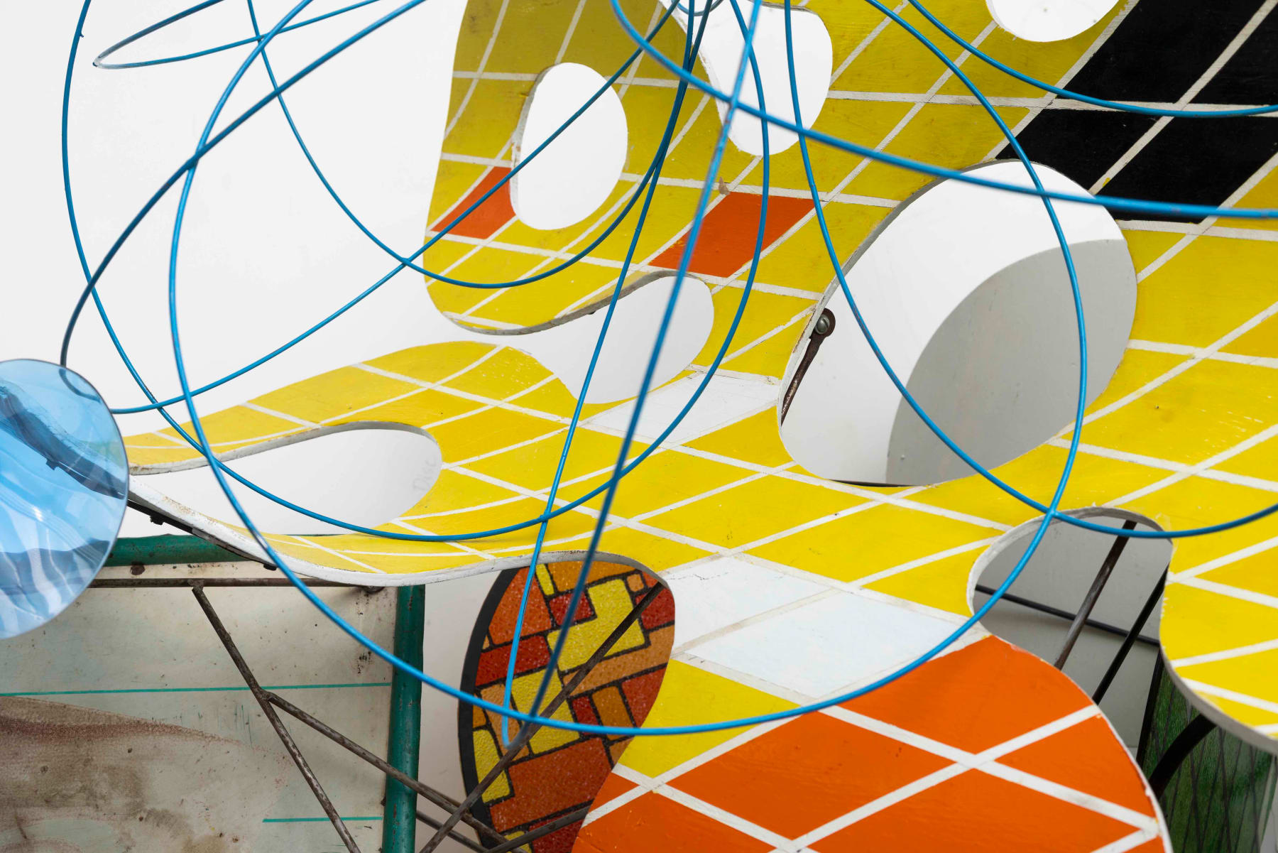 Judy Pfaff, La Calle, La Calle Vieja, 1990