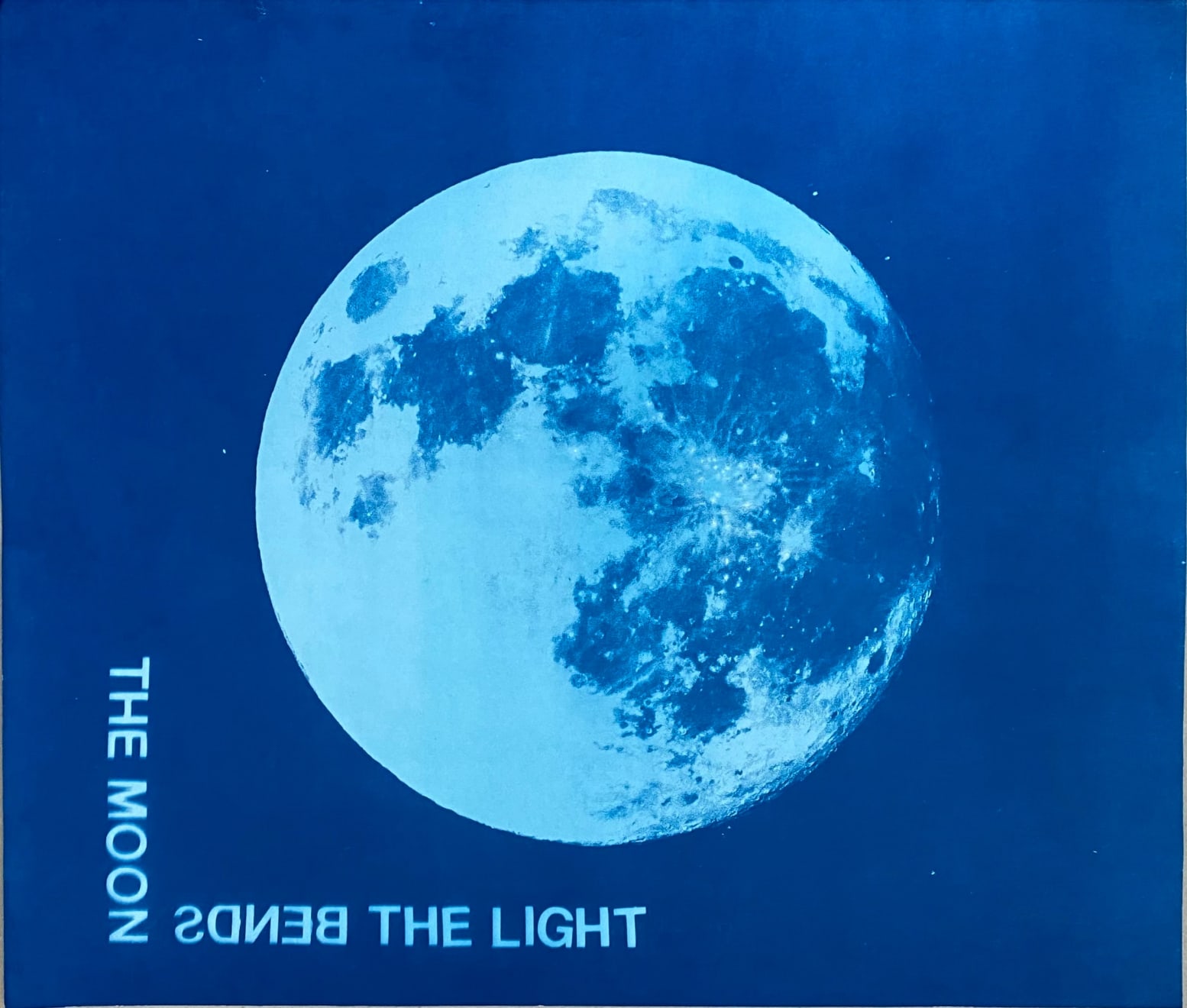 François Bucher, The Moon Bends the Light, 2022