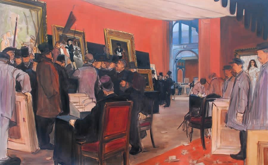 Joe Fig, The Judgment of Paris (1863 Jury), 2010