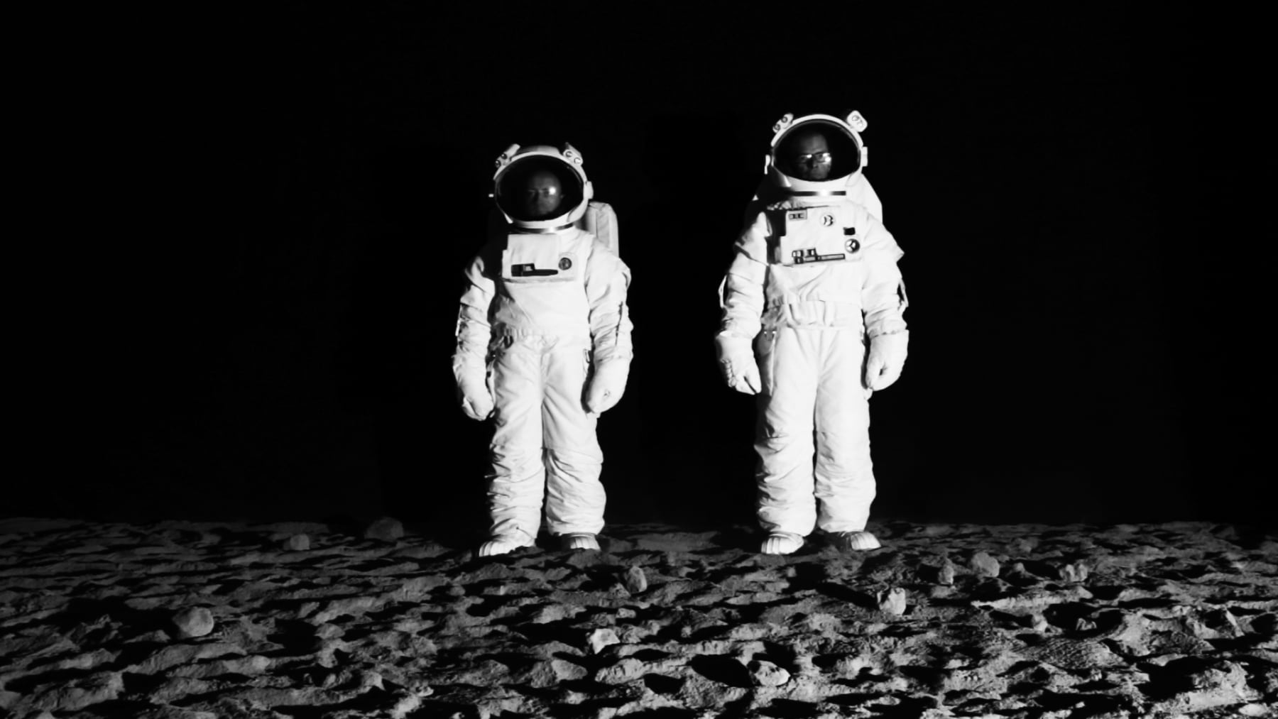 John Wood and Paul Harrison, Bored Astronauts on the Moon, 2011