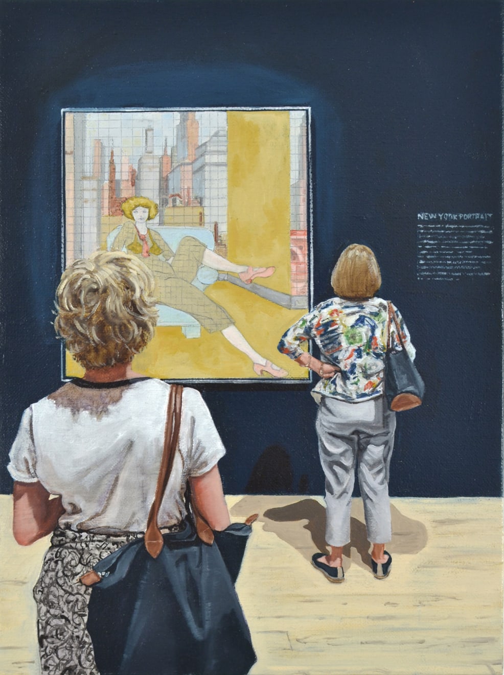 Joe Fig, Susan Hall: New York Portrait/Whitney, 2016