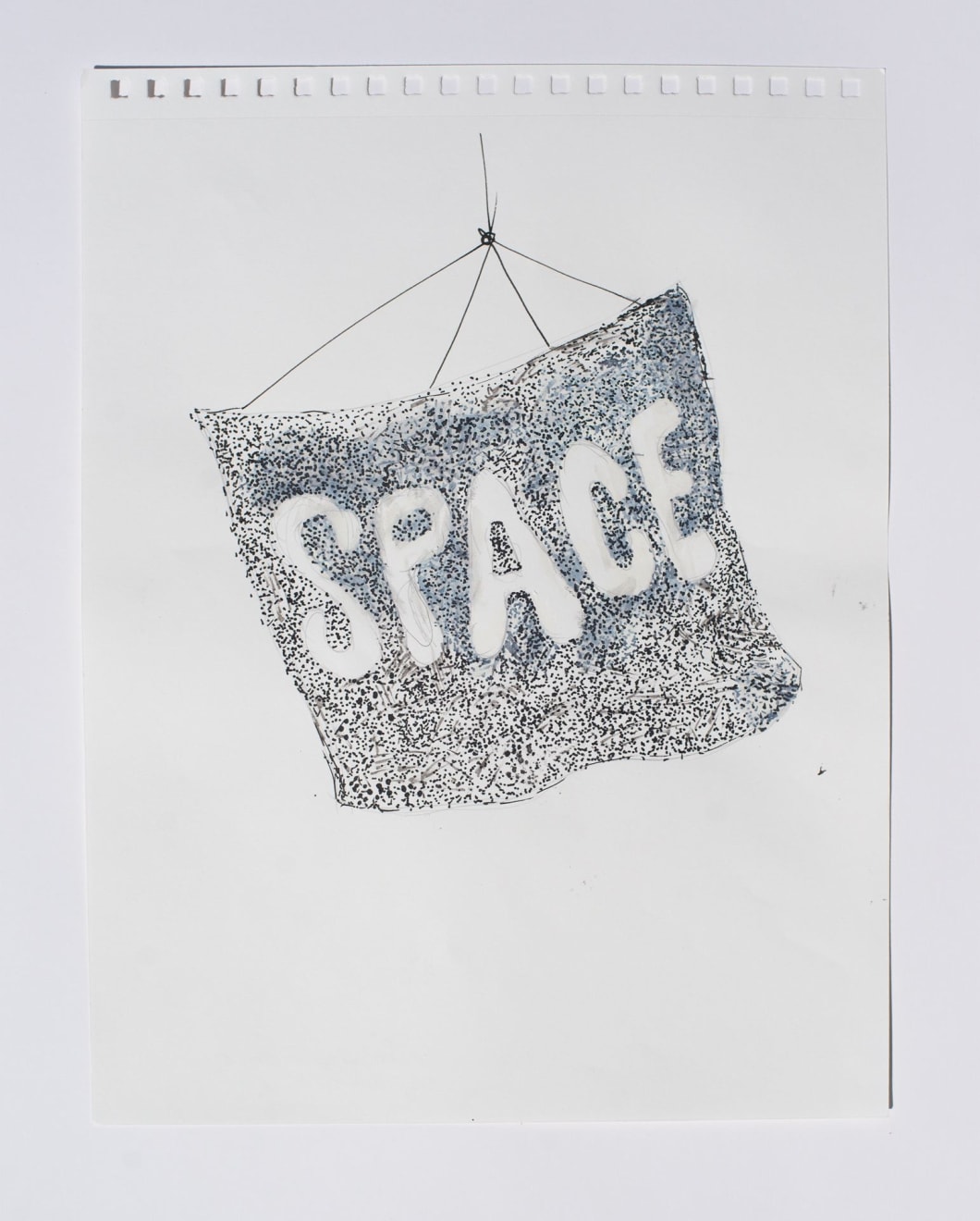 T. Kelly Mason, Space Film Inked Script, 2019
