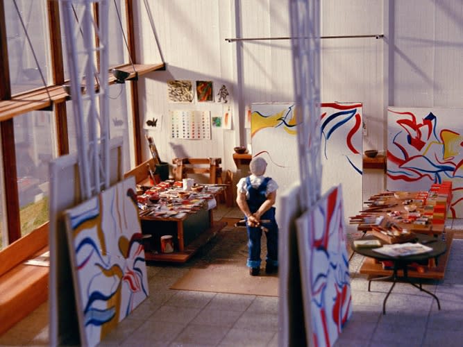 Joe Fig, Sometimes I'm Afraid of Yellow (Willem de Kooning 1984) I, 2001