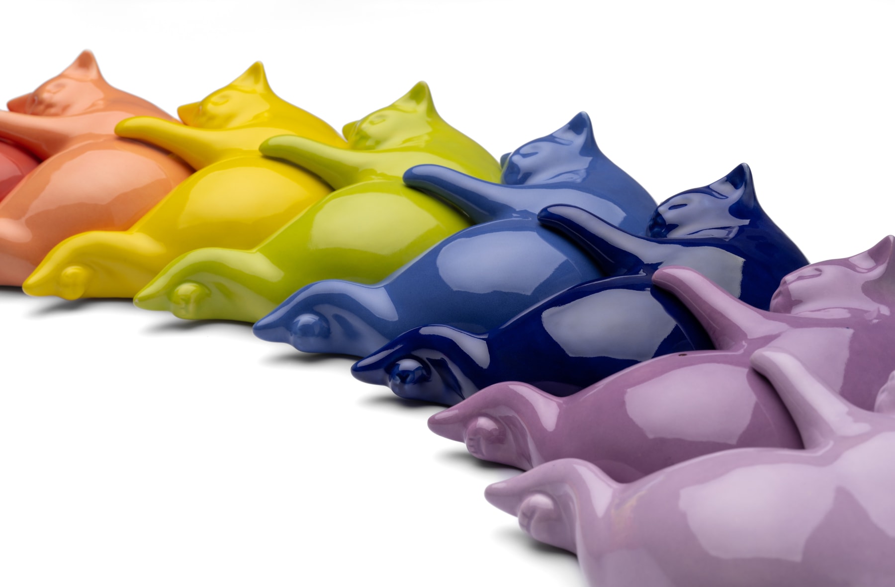 Malia Jensen, Rainbow Cats, 2004