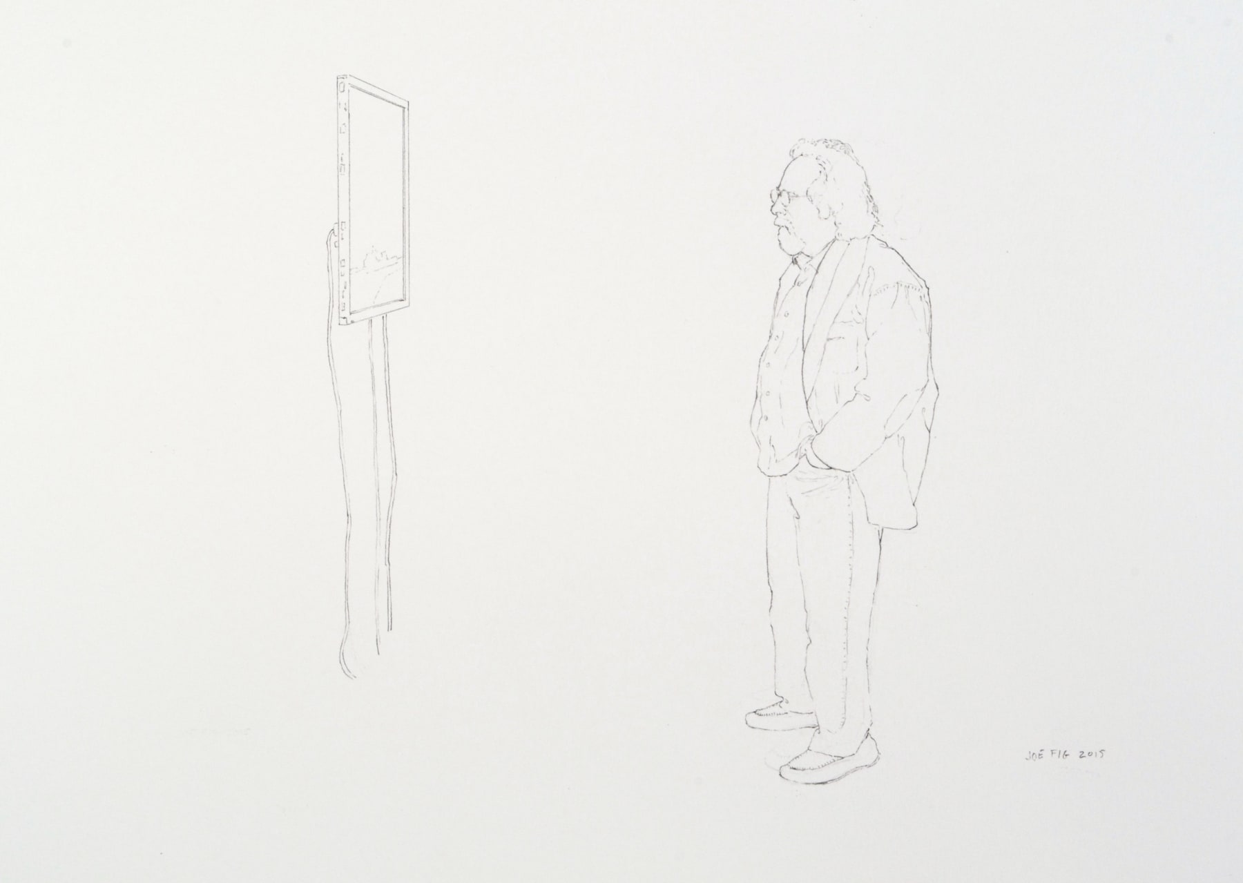 Joe Fig, Contemplation: Peter Campus, 2015