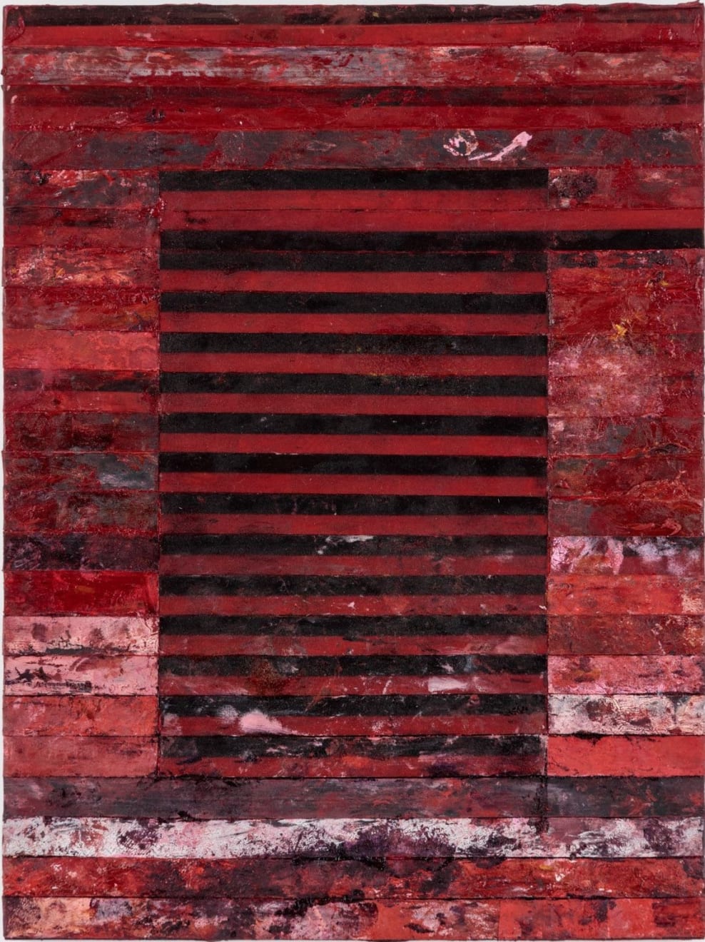 Tim Youd, Typewriter Ribbon Painting 3 (Series 3), 2020