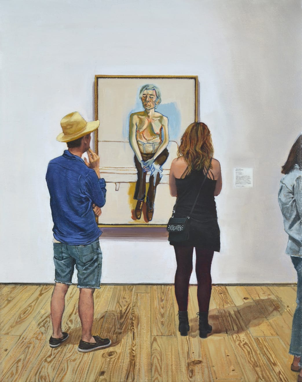 Joe Fig, Alice Neel: Andy Warhol/Whitney, 2020