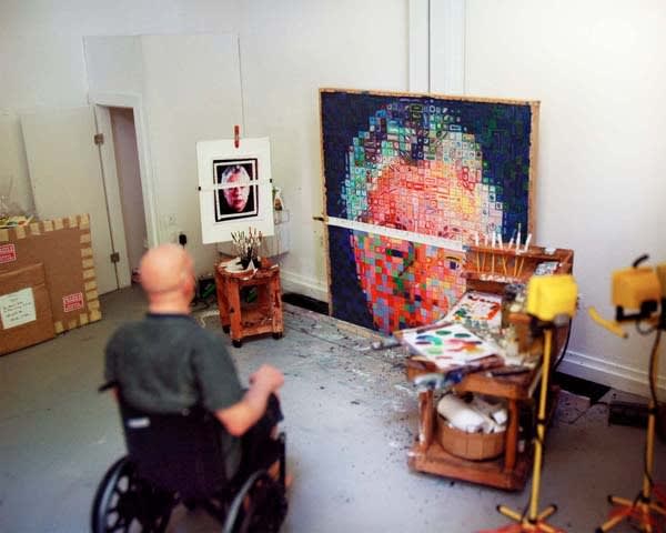 Joe Fig, Chuck Close: Summer 2004 #2, 2007