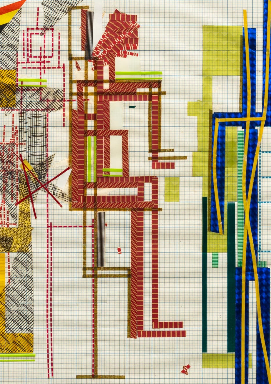 Judy Pfaff, Untitled (drawing for prototypes), 1979