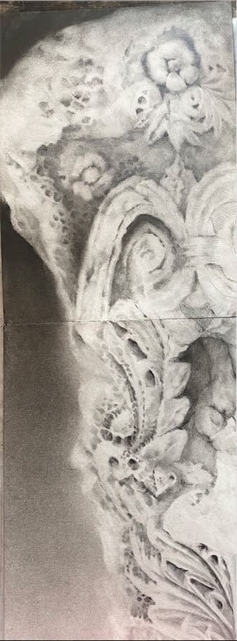 Melanie Baker, Fragment from Arro (Detail), 2019