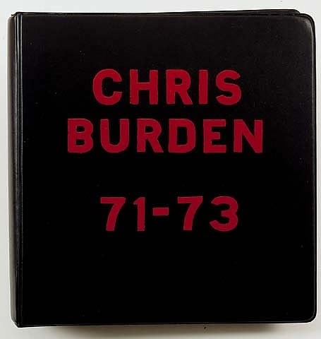 Chris Burden, Deluxe Photo Book: 1971-1973, 1974