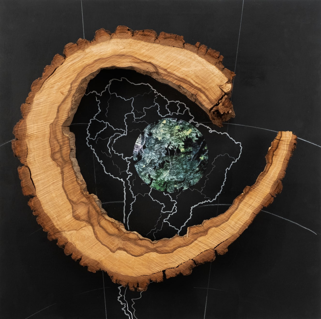 Diane Burko, Parallels I, 2024