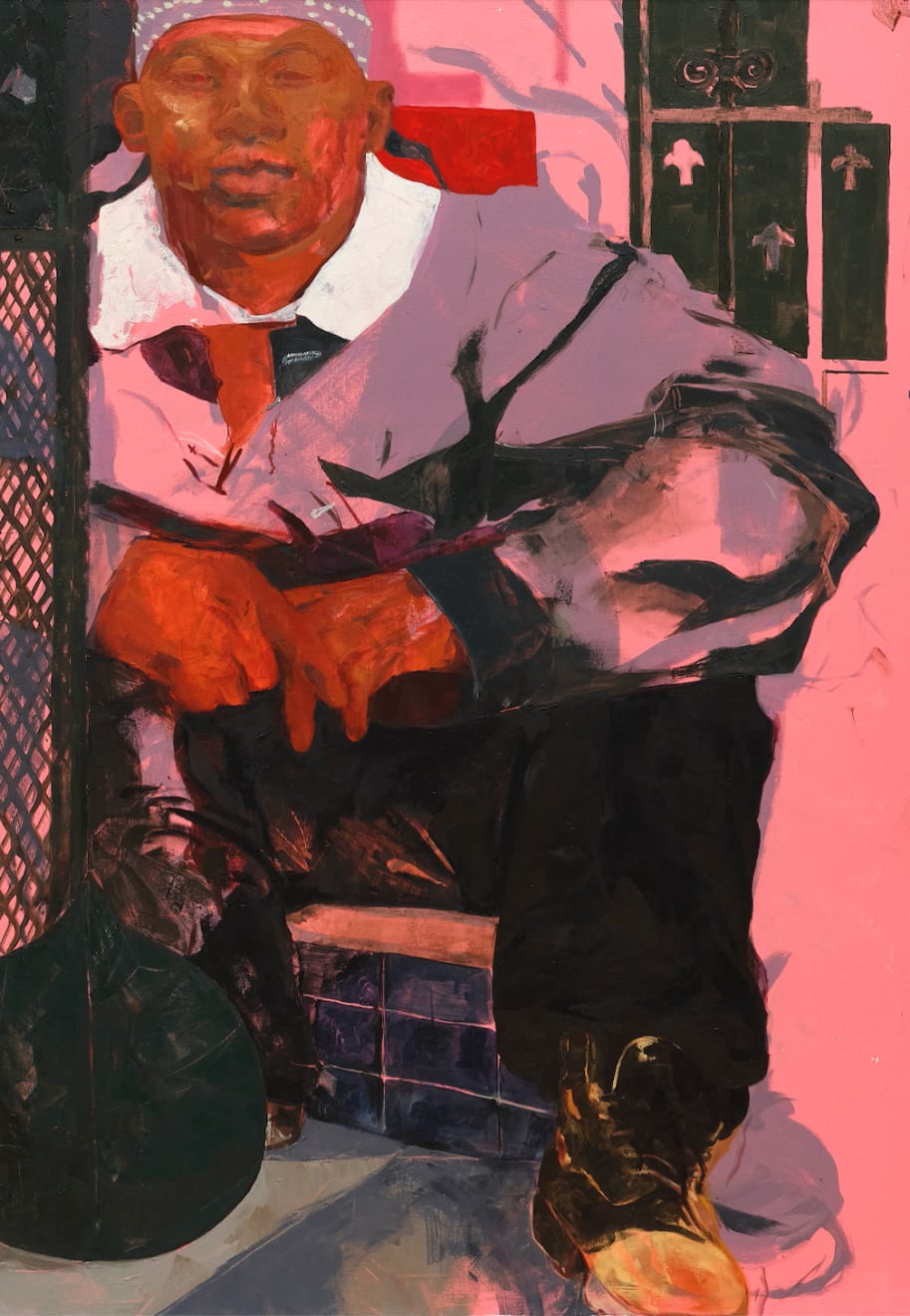 Taylor Simmons, FOUND PHOTO HANDSOME YOUNG BLACK MAN FASHION, 2023