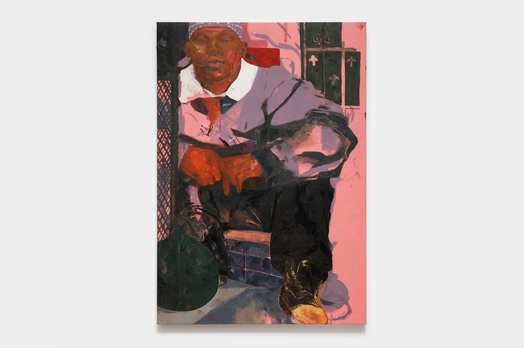 Taylor Simmons, FOUND PHOTO HANDSOME YOUNG BLACK MAN FASHION, 2023