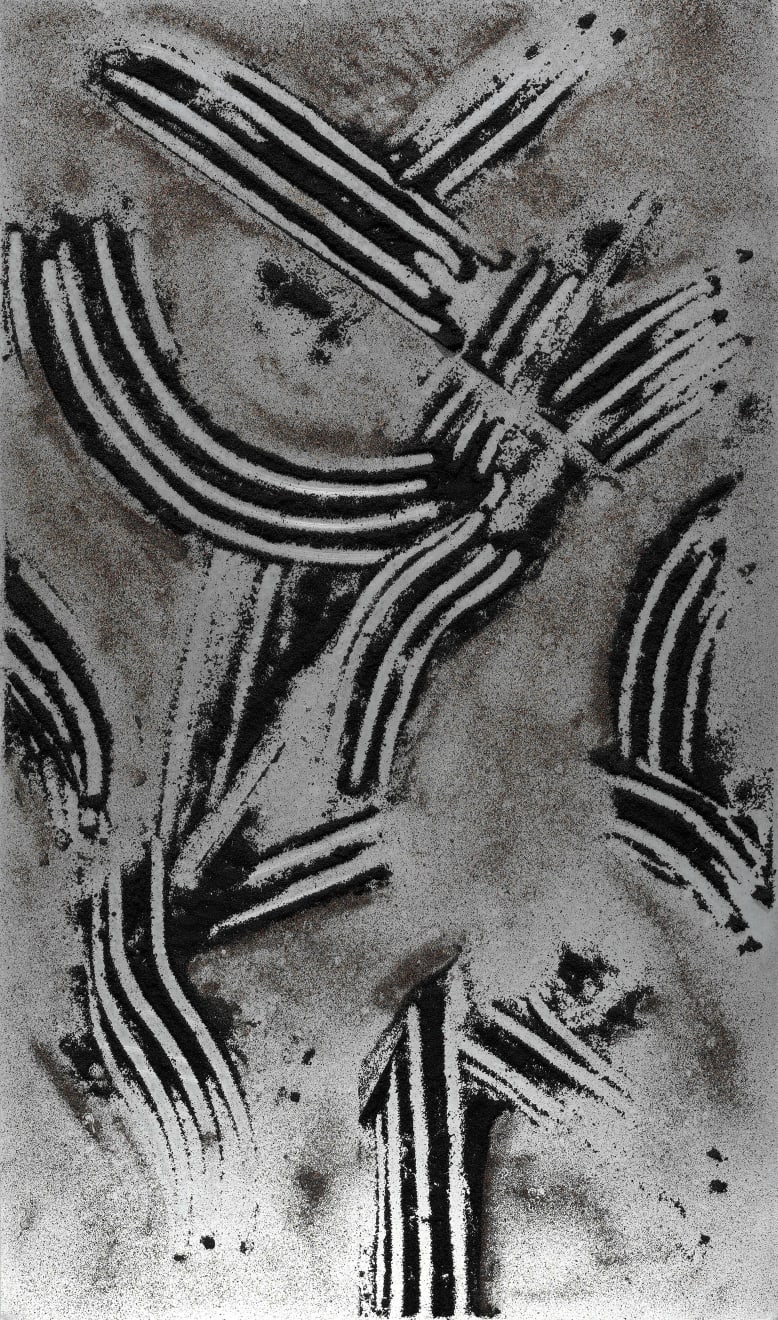 Mohsen Vaziri Moghaddam, Untitled from the “Sand Composition” series , 2017