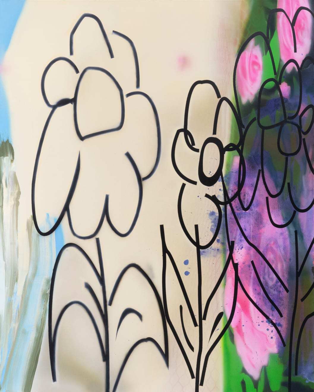 Hoda Kashiha, My Body Is Propagated Like Flower, Even by Your Handwriting, 2022