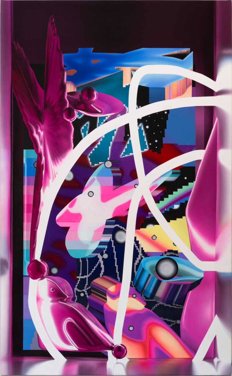 Yousha Bashir, Untitled from "Dividing the Divided" series, 2022