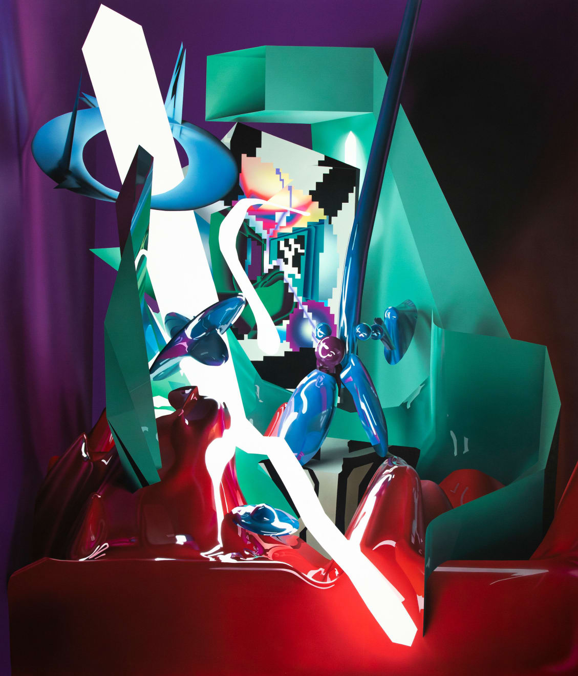 Yousha Bashir, Untitled From "The Third Space" Series, 2022