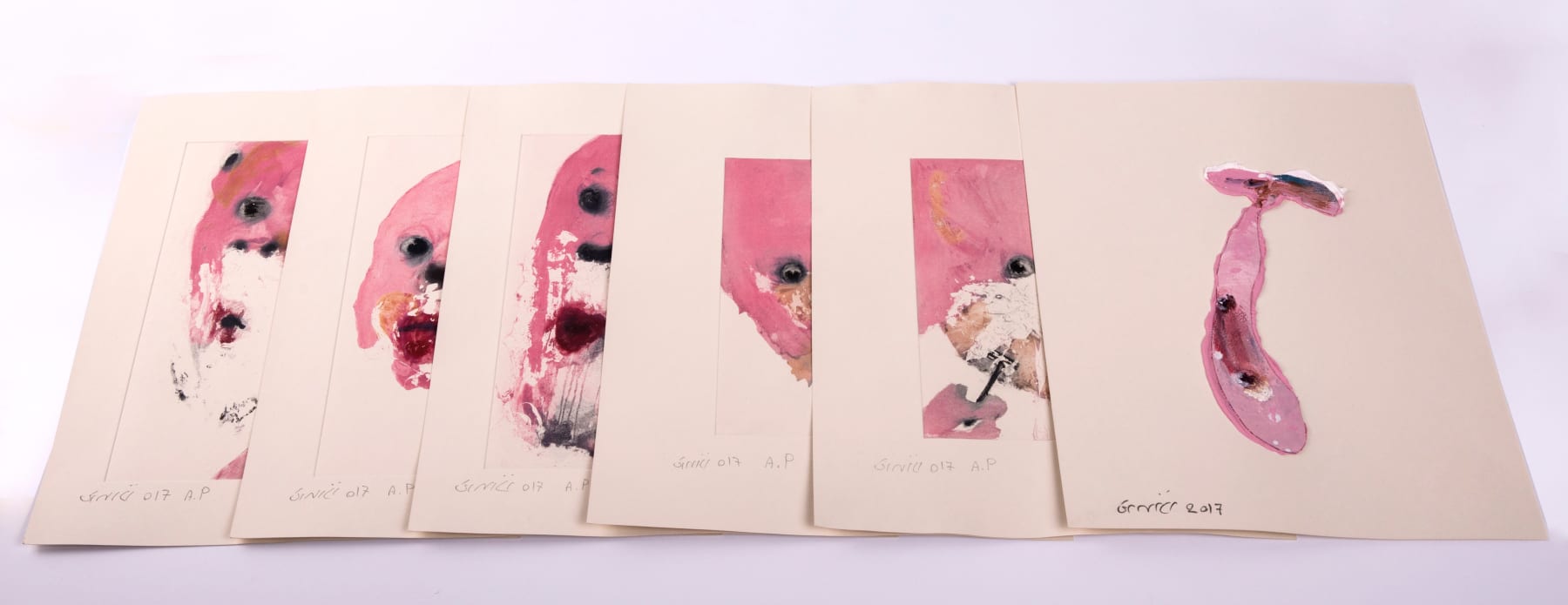 Farrokh Mahdavi, Shaving Portfolio, 2017